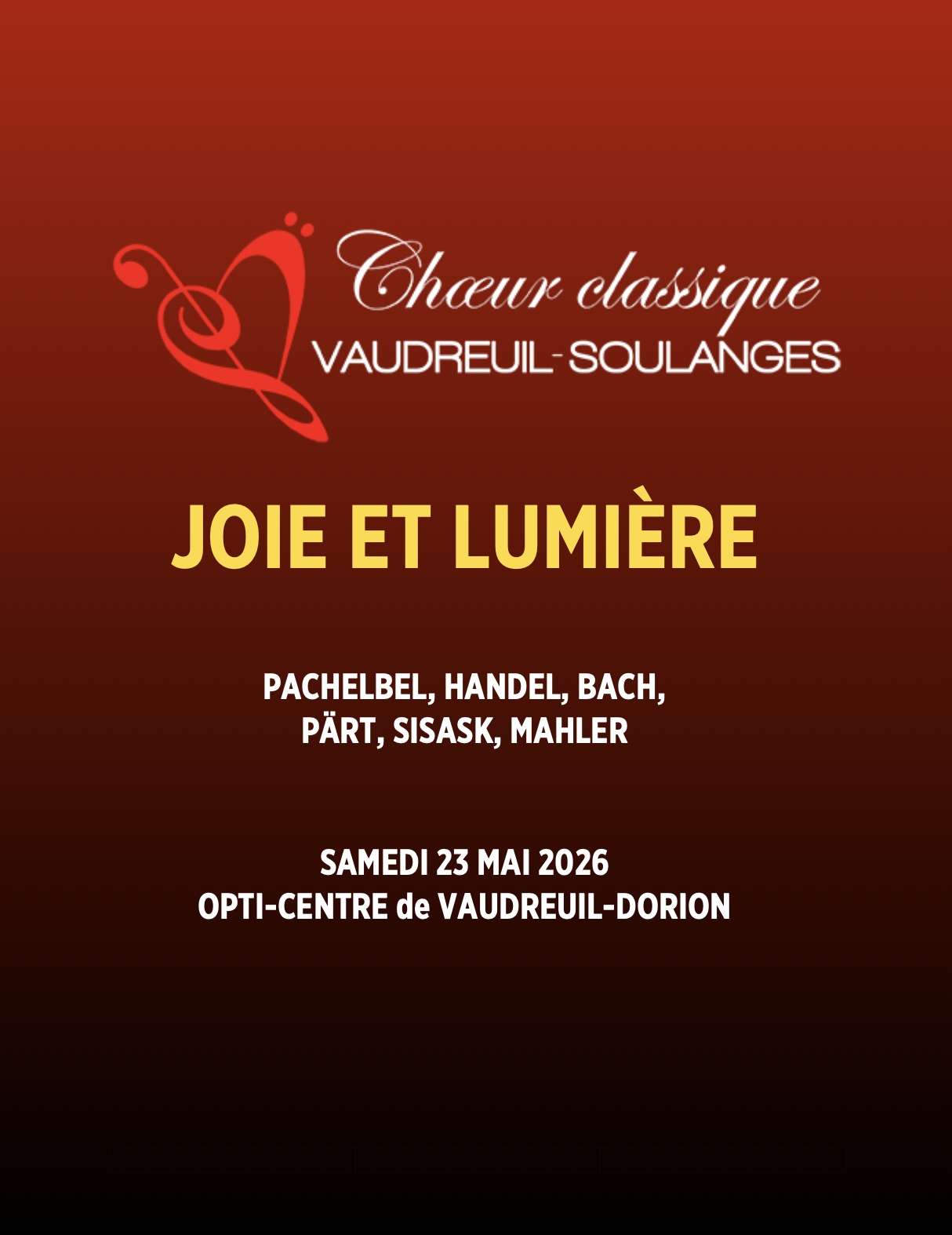 Affiche: Joie et lumière